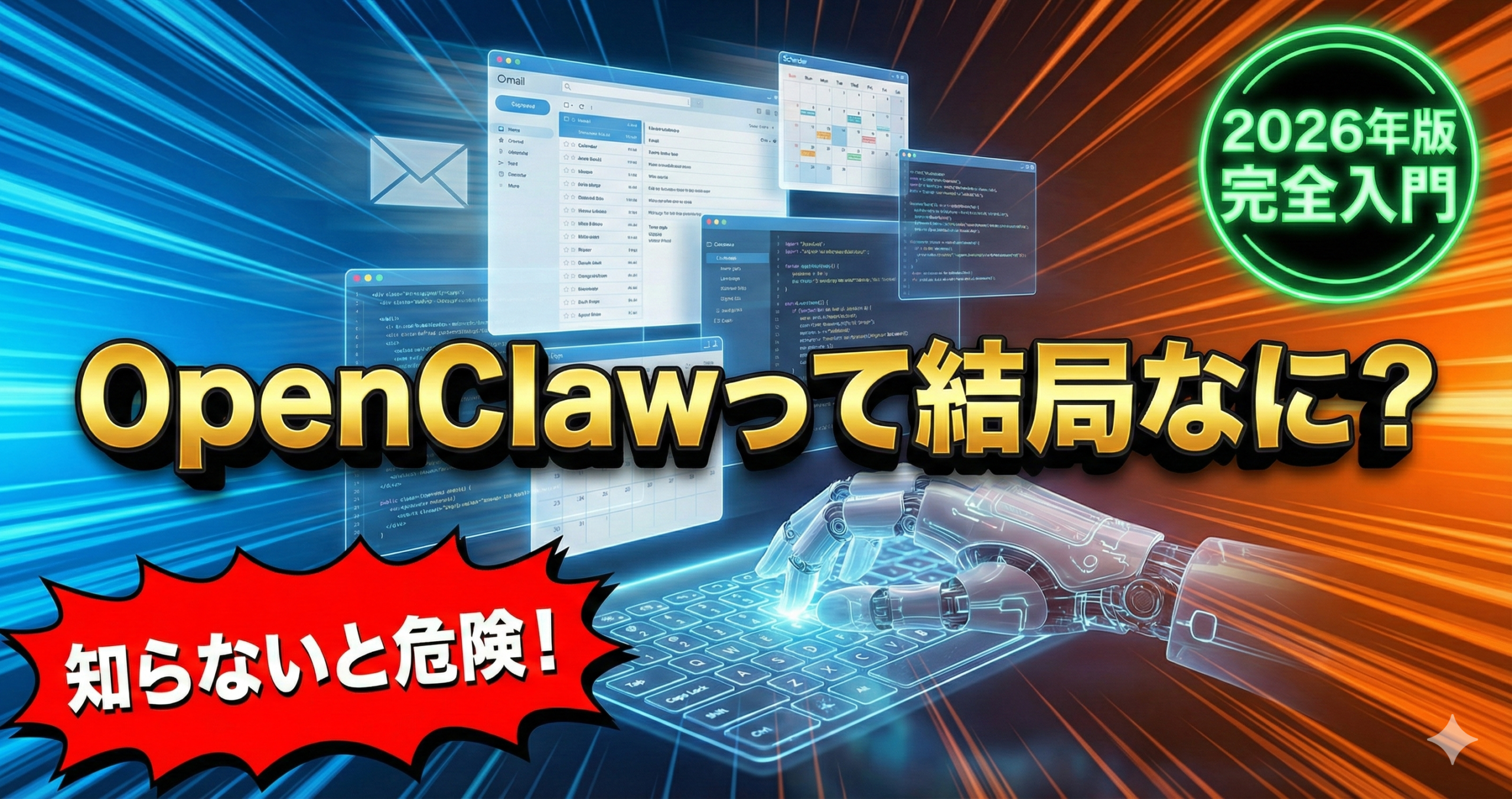 【2026年版】OpenClaw（Clawd Bot）って結局なに？パソコンが苦手な非エンジニアでもわかる「AI秘書」完全入門